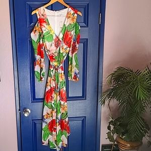 Flowy floral dress New York & Co Medium